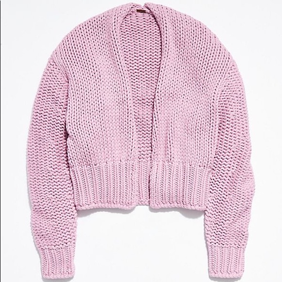 Free People Sweaters - NWOT Free People Glow For It Knit Cardigan Large